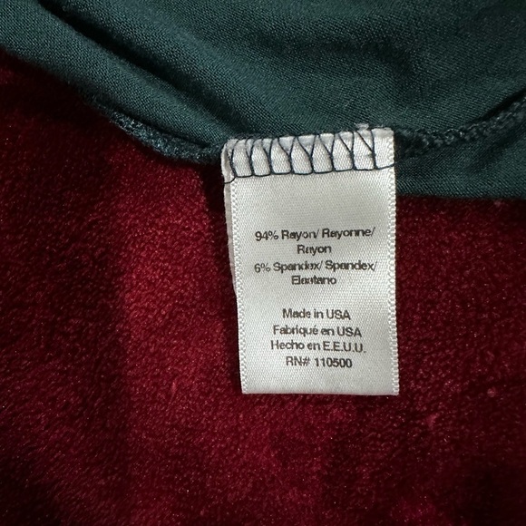 Laila Jayde Forest Green Shirt - Picture 4 of 4